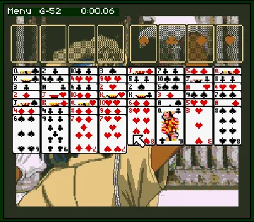 Super Solitaire (USA) (En,Fr,De,Es,It) screen shot game playing